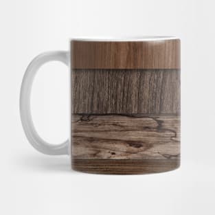 Minimalist Mixed Wooden Flooring Mug